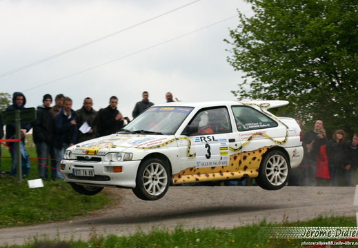 3 - Pascal Voirin / Nadine Margaine - Ford Escort Cosworth - FA8