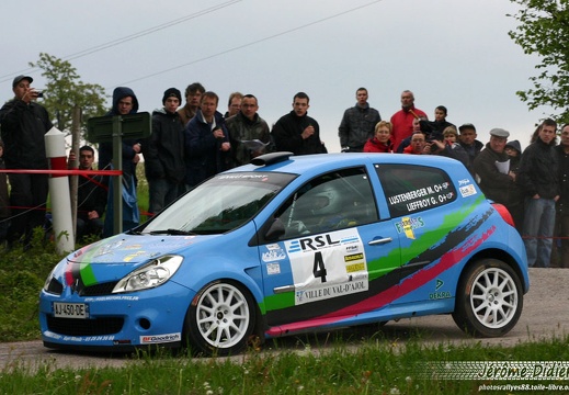 4 - Mike Lustenberger / Gabriel Lieffroy - Renault Clio R3 - R3