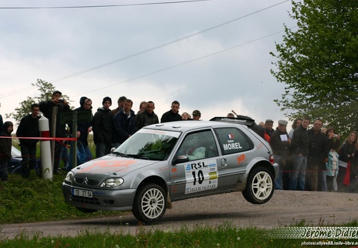 10 - Stephane Morel / Stephanie Morel - Citroën Saxo KC - A6K